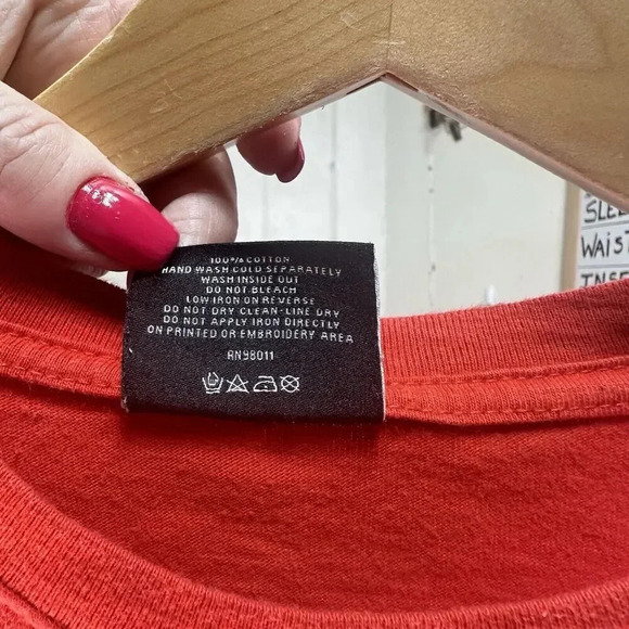 BBC Billionaire Boys Club Ice Cream T-shirt Running Dog Diamond Red Men's L‎ Y2K - Picture 6 of 7